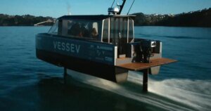 This electric hydrofoil boat could be the ferry of the future
